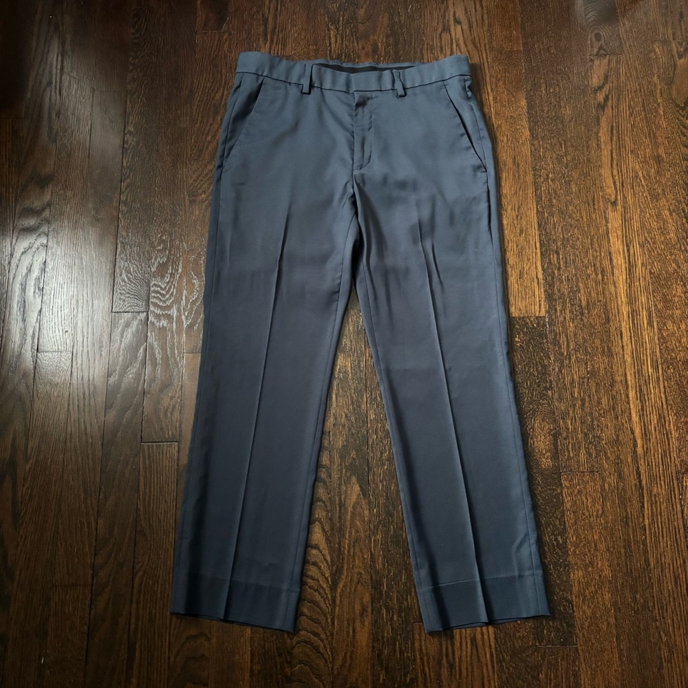Alfani Stretch Navy Blue Slacks